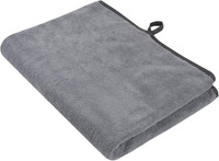 Mikrofaser Handtuch, HandtüCher Haare 50X100Cm Grau