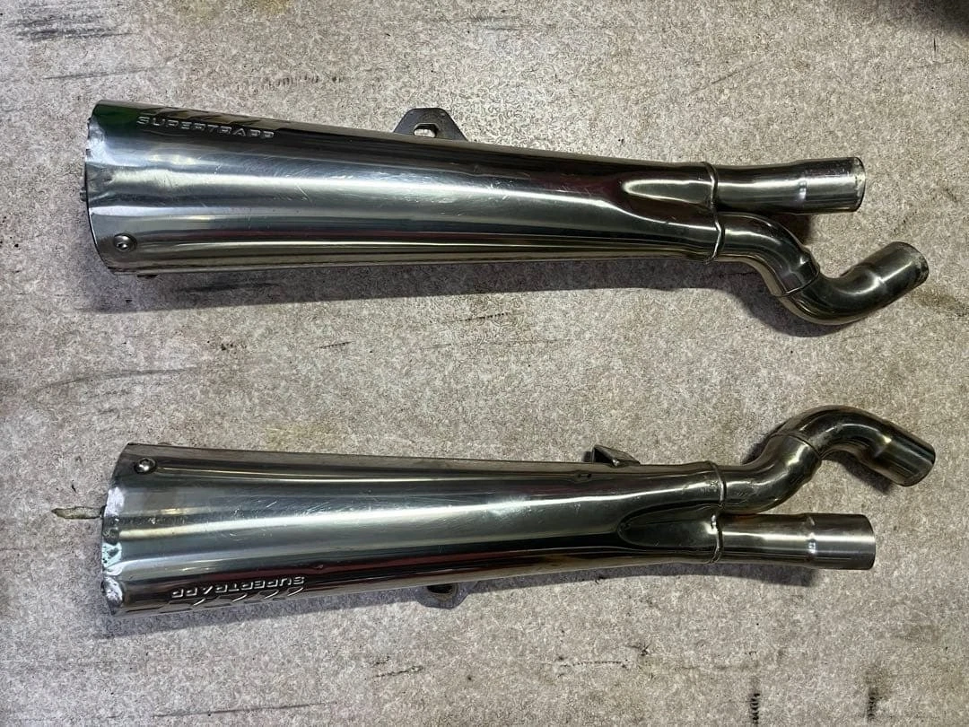 Stainless Steel Supertrapp Motorcycle Mufflers for sale | eBay