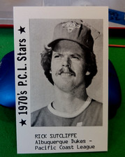 1979 CRAMER 1970'S PCL P.C.L. STARS  RICK SUTCLIFFE MINOR LEAGUE NRMT OR BET