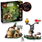 New Lego Star Wars Smart Play: Yoda’s Hut and Jedi Training Building Toy 75422
