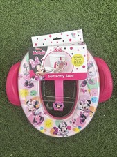 Disney Minnie Mouse Soft Pink Potty Seat with Potty Hook