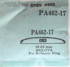 BULOVA watch crystal G S pt PA 462-17 pt 30.25 MM