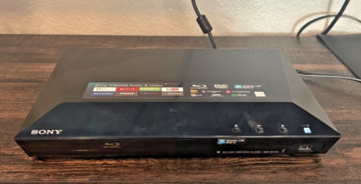 Sony BDP-S3100 Blu-Ray DVD Player Wi-Fi Streaming - No Remote - Tested - Works!
