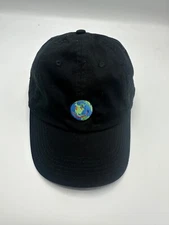 Travis Scott Put on a Happy Face Logo Black Graphic Baseball Hat Cap One Size