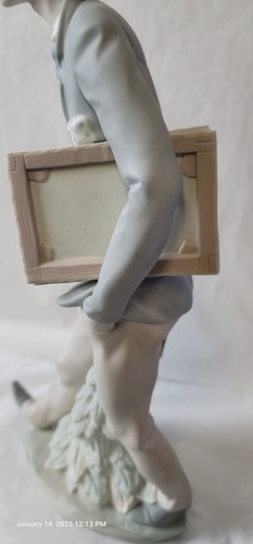 Lladro #4732 The Artist Painter Figurine 14" Matted Finish - Picture 10 of 13