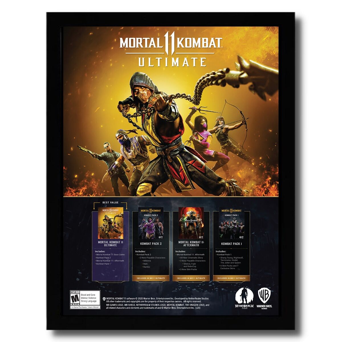 Mortal Kombat 11 - PS4, Xbox One & Switch - MK11