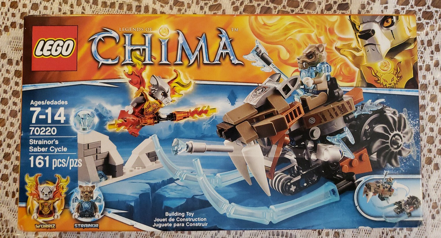 lego chima strainor saber cycle