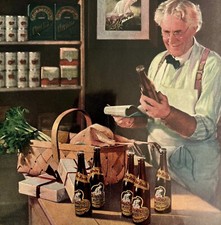 White Rock Mineral Water Ginger Ale 1924 Advertisement Thanksgiving Art DWX9
