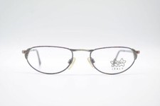 Occhiali da vista vintage Luxottica 2173 50[]19 135 viola marrone ovali NOS
