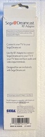 Sega Dreamcast RF Adapter Unit NEW In Box