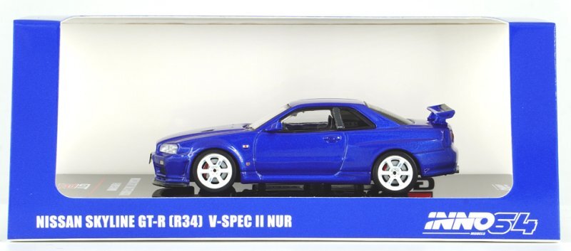NISSAN Skyline GT-R (R34) V-Spec II Nur - bayside blue