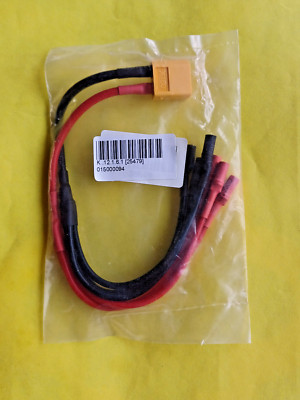 Turnigy XT60 Quad Ladegerät Adapter Kabel 4mm Kugel Stecker für RC Modell Power