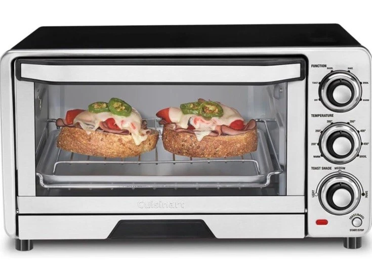 Cuisinart TOB-40NFR Custom Toaster Oven Broiler Stainless Steel - Refurbished
Opens in a new window
