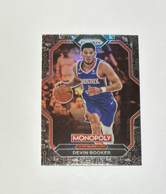 2022-23 Panini Monopoly Prizm Devin Booker Black Icons SSP #PS10 Phoenix Suns