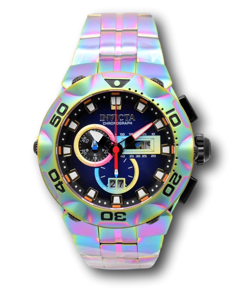 Invicta Subaqua Nova Ridge Men's 49mm Swiss Chrono Rainbow Watch