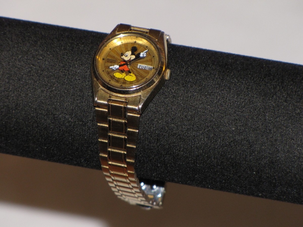 Disney - koh Mickey Mouse Watch by Seiko Jaz Disney Collectable Gold
