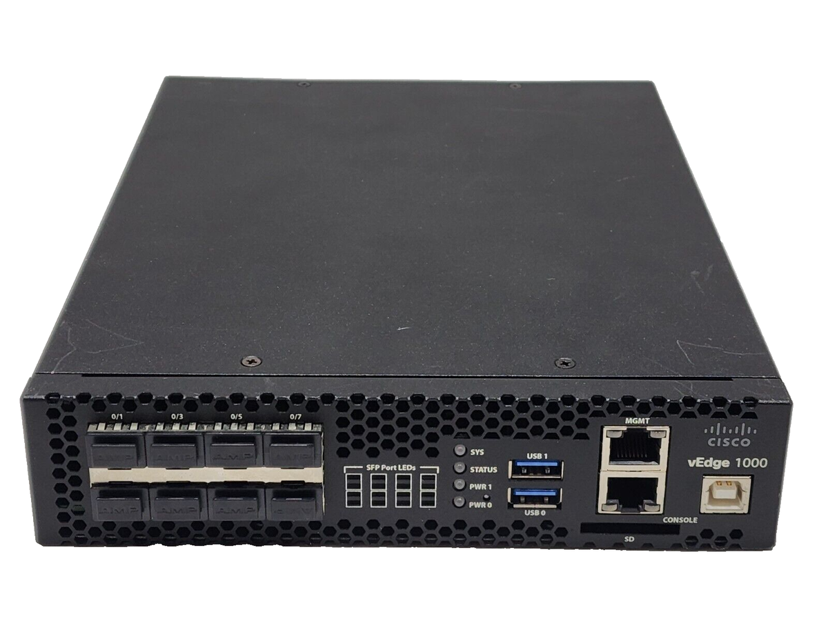 Cisco vEdge 1000 ルーター Cisco VEDGE-1000-AC-K9 VEdge 1000 AC router base chassis with