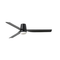 Dc Deckenventilator Mit Led Punt Tub Schwarz Flach Ventilator Mit Fernbedienung
