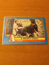 THE A-TEAM FACE MURDOCH B.A. BARACUS MR. T 1983 TOPPS #44