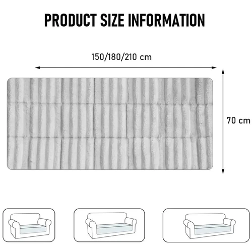 Thicken Plush Sofa Cover Non-Slip Couch Covers Cushion Slipcovers Pet Bed Mat US - Picture 11 of 49