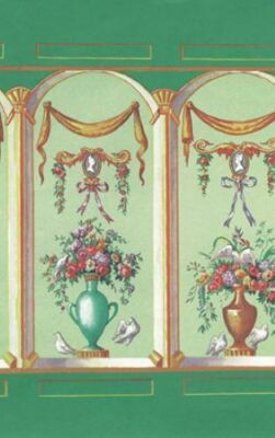 Wallpaper by Mini Graphics - French Bouquet Celery