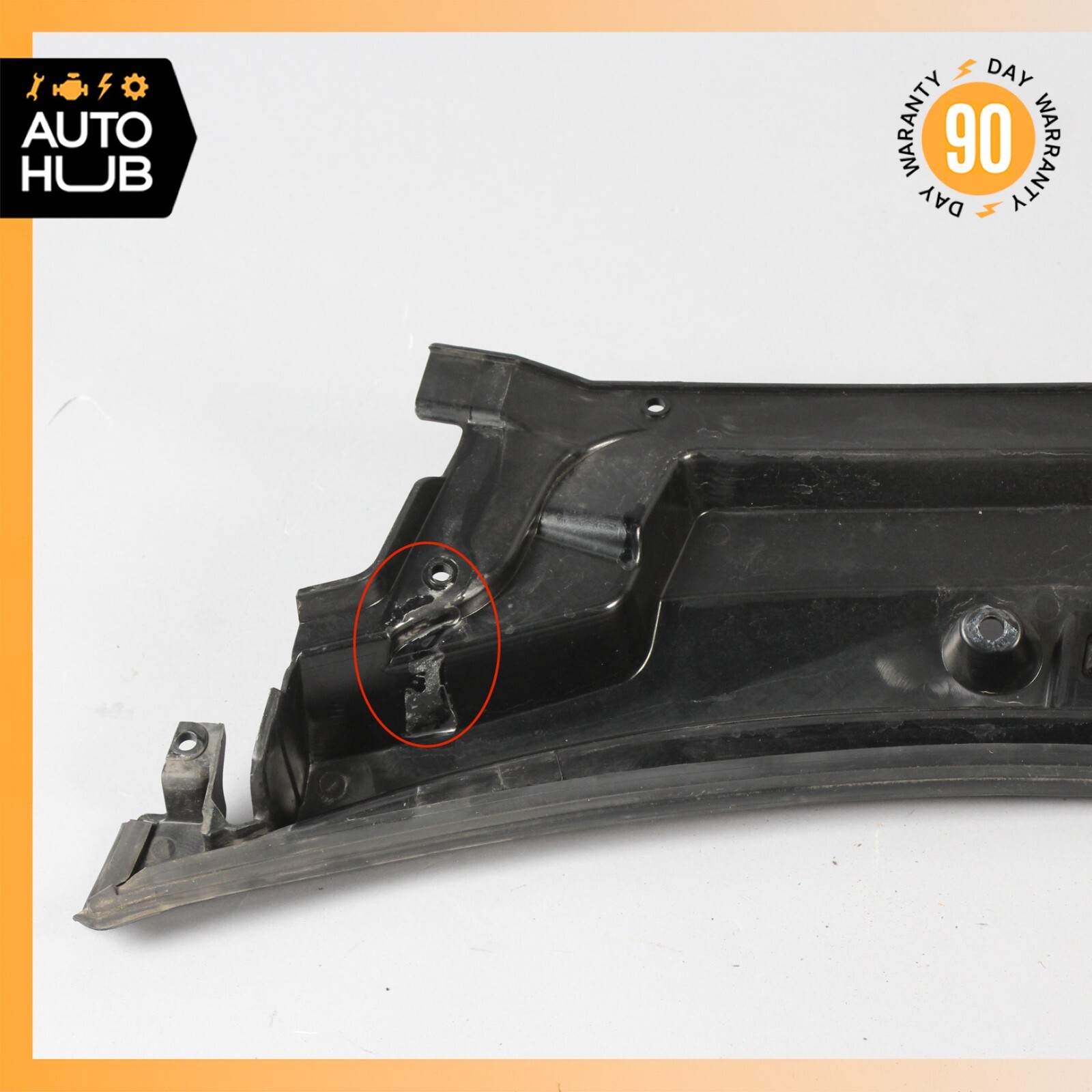 07-11 Maserati Quattroporte M139 Under Windshield Cowl Panel Trim Cover OEM