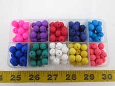 New Round Lava Rock Rosary Malas Beads 200 pieces Multi Colors 8mm X002YH6CJ1