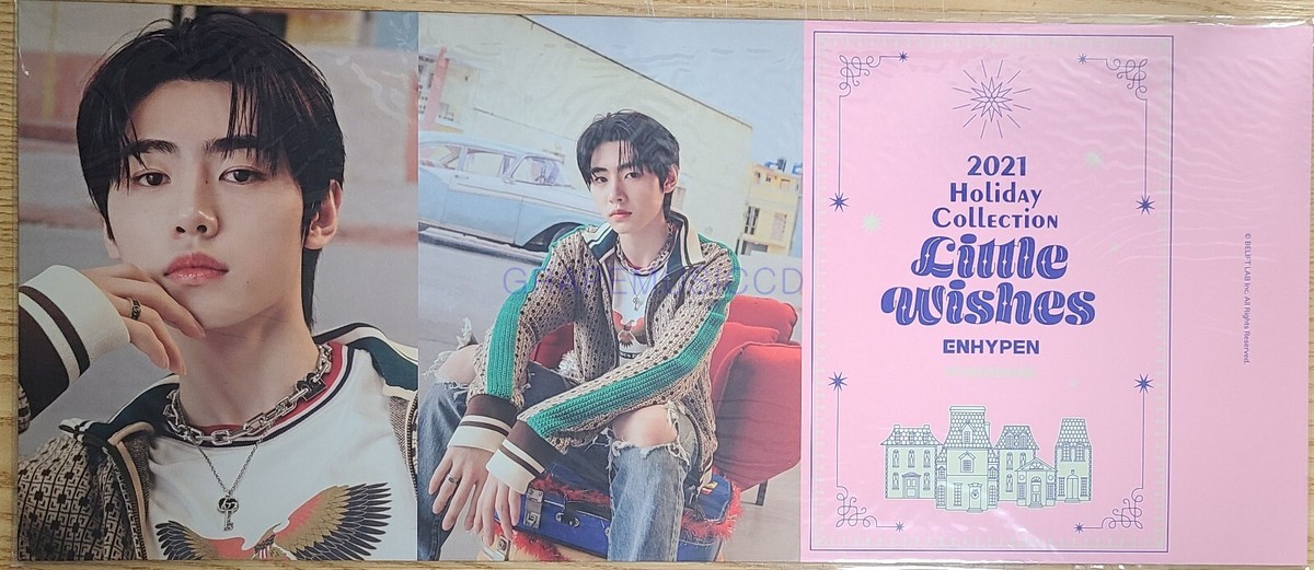 ENHYPEN 2021 HOLIDAY COLLECTION LITTLE WISHES GOODS 3 SIDED STAND