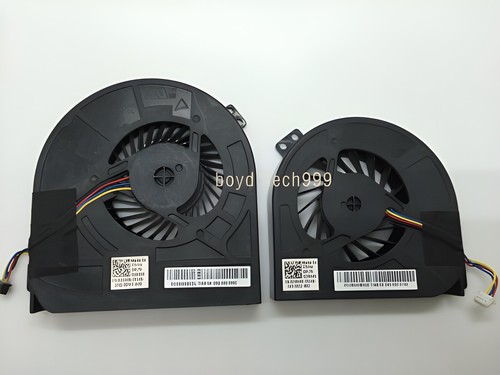 For Dell Precision M4800 02K3K7 BATA0815R5H DC28000DDDL CPU GPU cooling fan - Picture 2 of 5