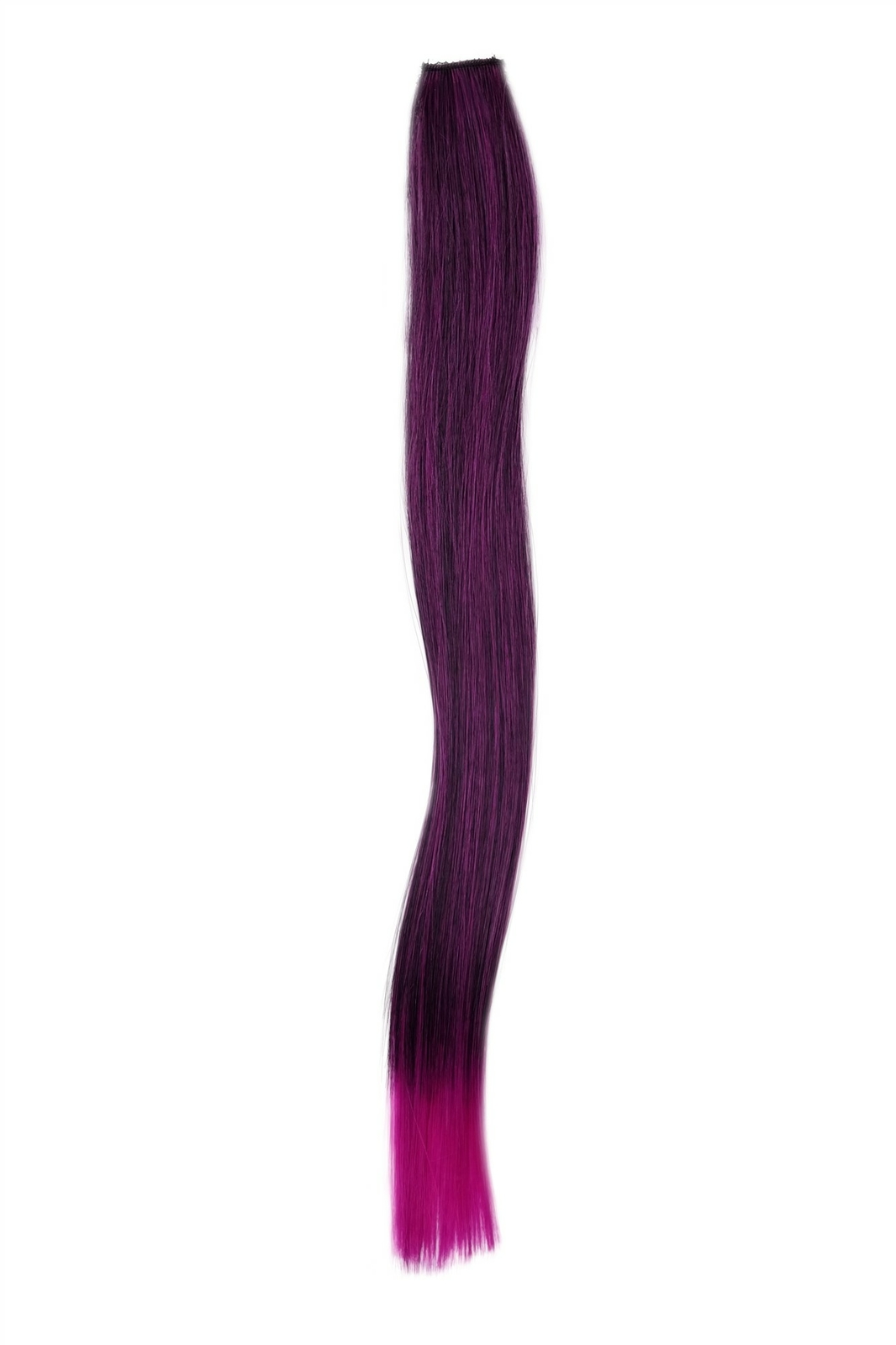 1 Clip-In Extension Strand Hair Extension Smooth Purple 45cm YZF-P1S18-1BTTF2405