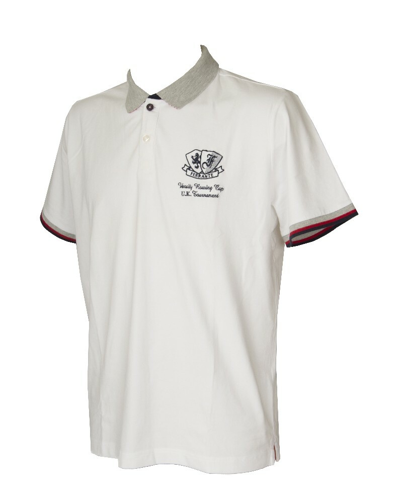 Женская футболка-поло из ткани Крагена и ФЕРРАНТЕ Кнопфена Artikel C32611 17090₽