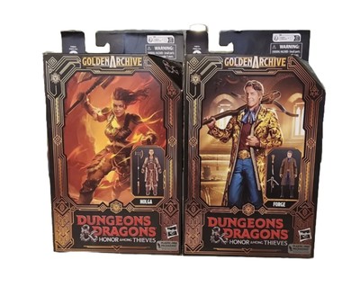 Lot of 2Dungeons & Dragons Golden Archive HOLGA And FORGE FigureS NEW SHIPS FREE