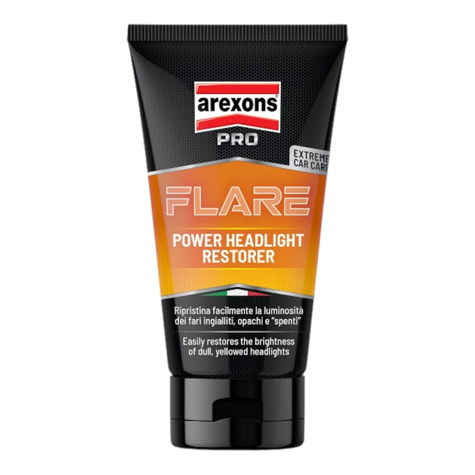 FLARE 150 Gr Arexons Pro Rigenera Fanali Ripristina Luminosità Dei Fari Opachi