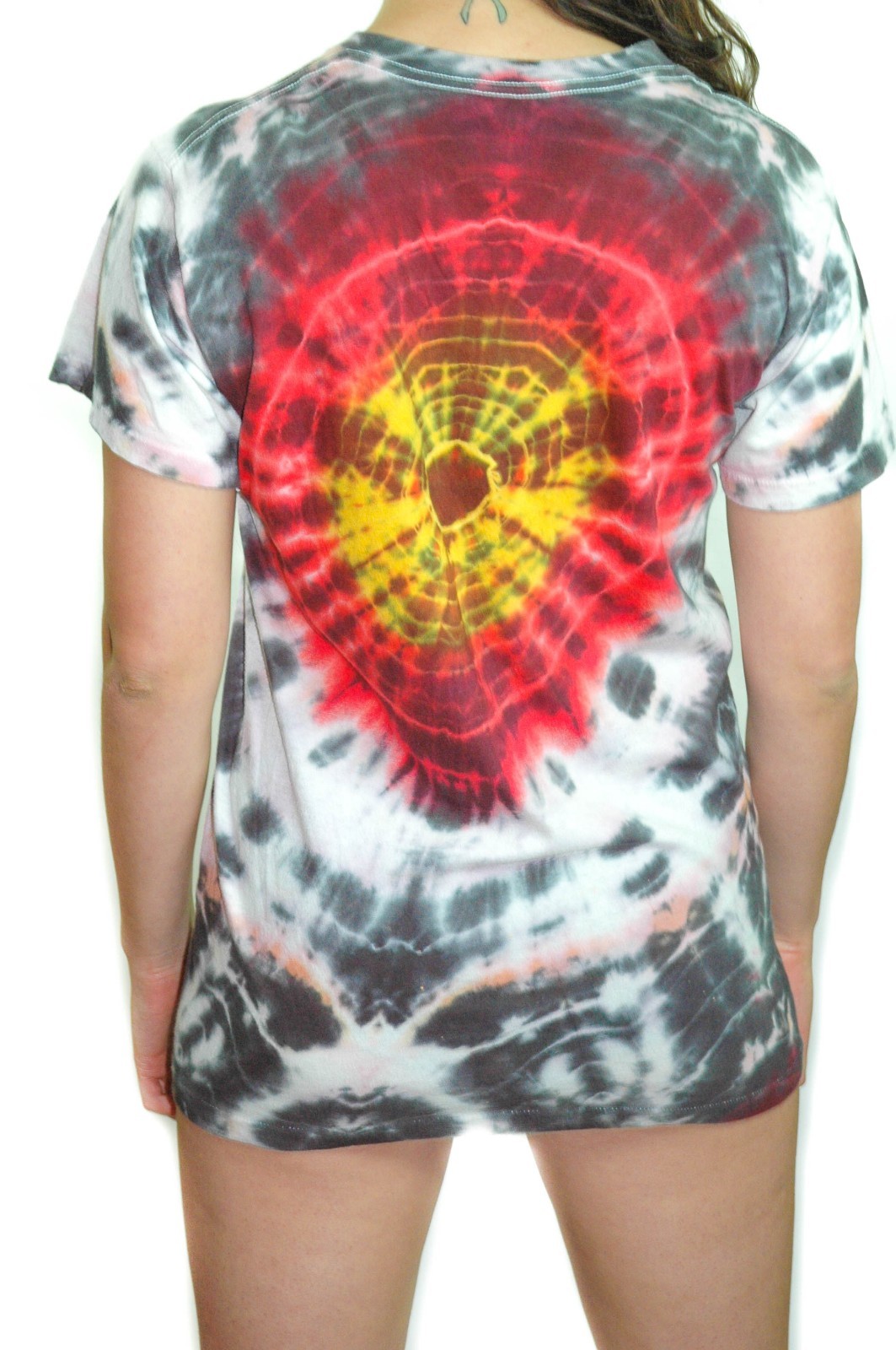 Vintage Iron Maiden Shirt 1987 Somewhere in Time Tye Dye Concert shirt 80s tee M image 2
