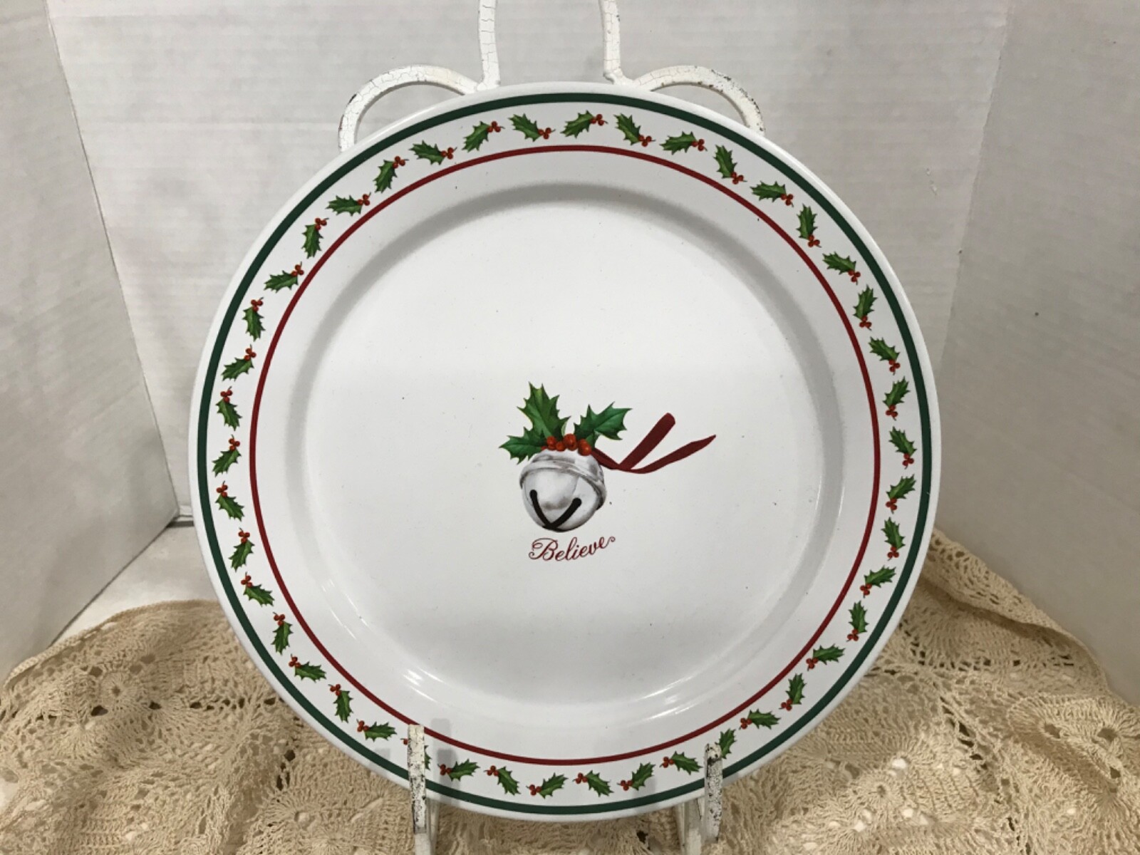 Hallmark POLAR EXPRESS Believe Dinner Plate 10