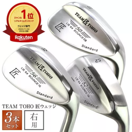 TOHO Takumi Standard Wedge 50 54 58 3set NS CI 110 Steel Shaft