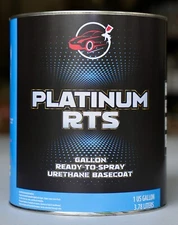 Jet Black 128oz Gallon Ready to Spray Automotive Premium Urethane Basecoat!