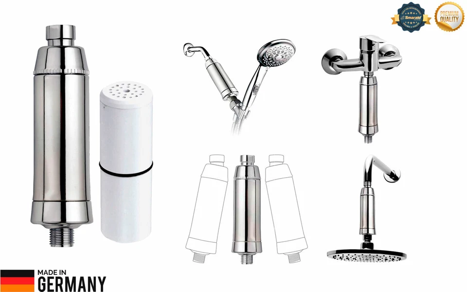 Duschfilter für Haut- und Haarpflege Beauty mit Germanium für Dusche und Bad - Bild 4 von 4