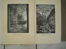 von Wecus Mappe 1 WK Regiment 261 15 Zeichnungen 1918