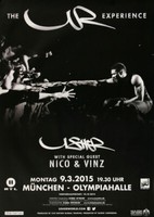 Usher - Experience , MüNchen 2015 | Konzertplakat | Poster