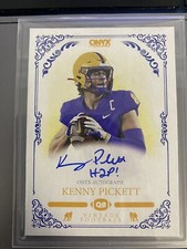 2022 Onyx Vintage Kenny Pickett 1/10 SSP RC Auto H2P Pitt Inscription
