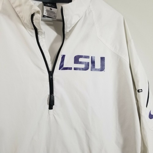 LSU Tigers Pull Over Windbreaker Jacket 