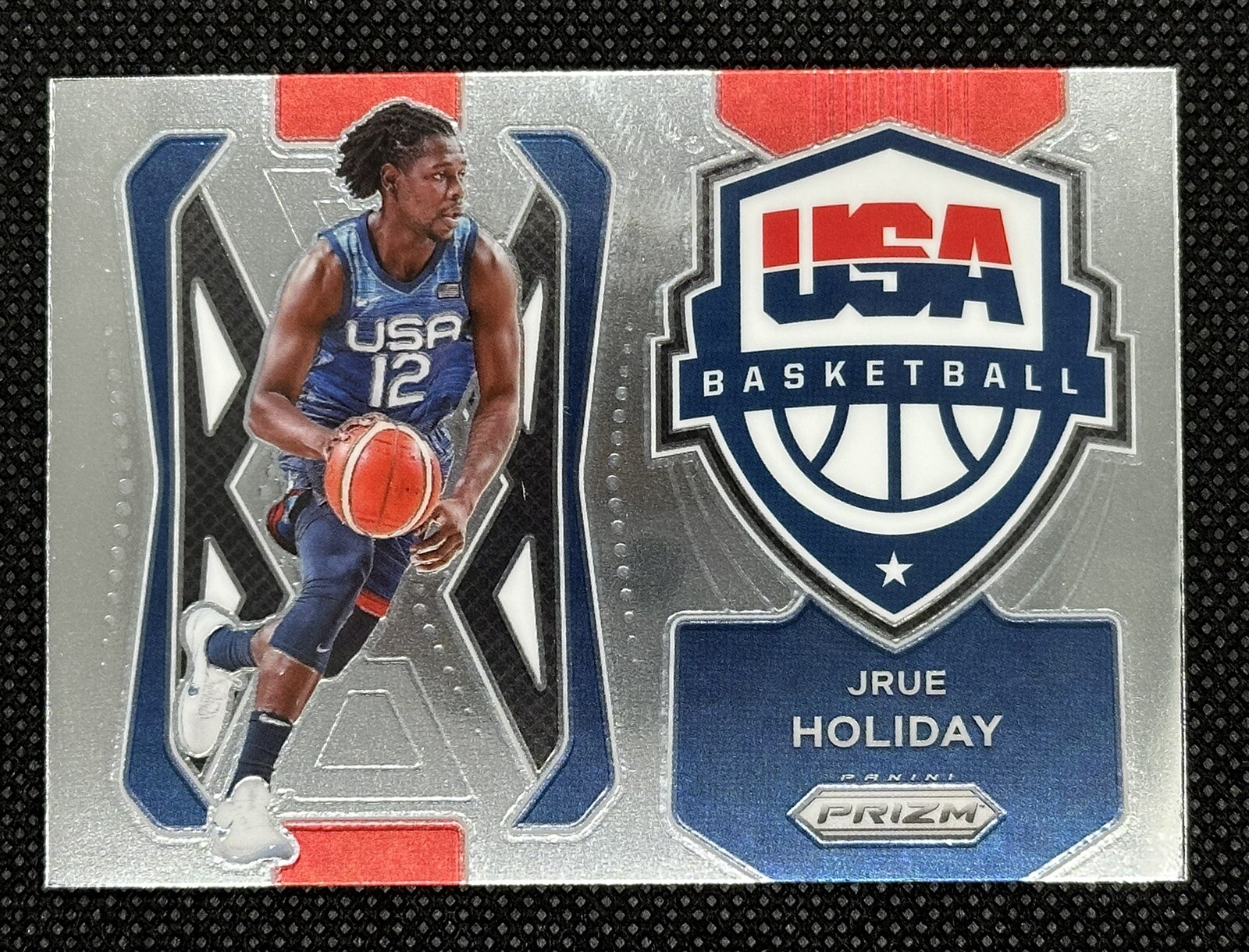 2021-22 Panini Prizm - USA Basketball Silver #8 JRUE HOLIDAY