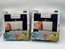 3 PACK MENS LUCKY BRAND STRETCH BOXER BRIEF WITH FLY TIJUANA SOMBRERO PRINT