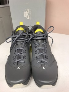 gray and yellow jordans