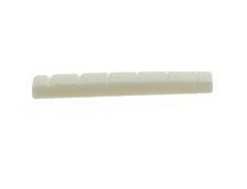 42mm Pure Bone Nut Electric Guitar Slotted Bone Nut fits Strat/Tele 42x3.5mm New