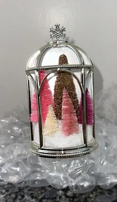 BATH & BODY WORKS Winter Pink Trees WALLFLOWER FRAGRANCE PLUG-IN UNIT Colorful