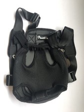Pawaboo Pet Legs Out Front Dog Carrier Backpack Adjustable Travel Bag Sz S Black