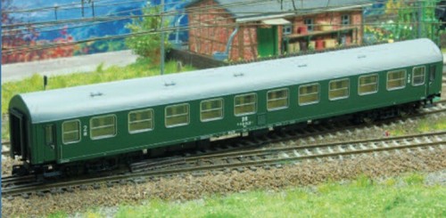 *** Kühn Reisezugwagen „DR“ Y/B 70 2. Klasse DB Museum Roco TT 41680 NEU *** | Zustand: Neu