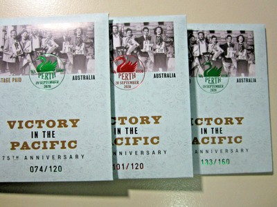 PERTH STAMP COIN SHOW 2020 - SET OF 3 LIMITED EDITION 